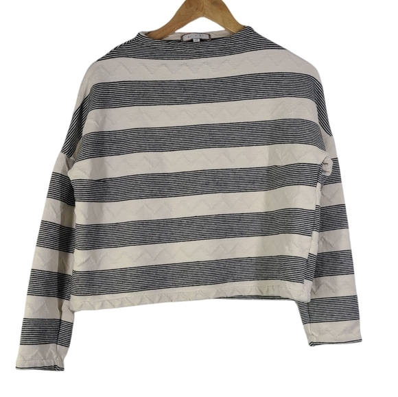 Anthropologie Eri + Ali Sabori Striped Textured Sweater XS - Picture 2 of 6